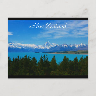 nz södra alpernor vykort