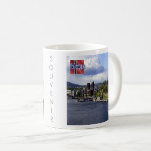 O004 OSLO, Norge, Europa Kaffemugg