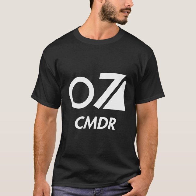 O7 Cmdr Salute T Shirt (Framsida)