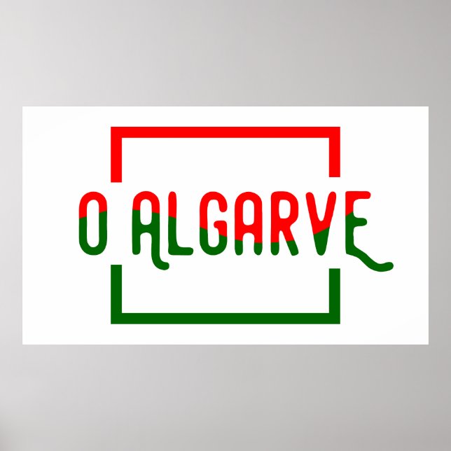 O Algarve Poster (Framsidan)