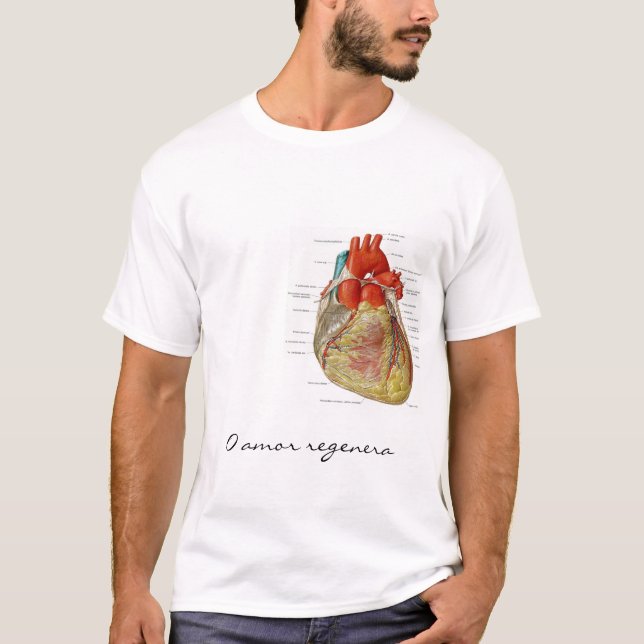 O amor regenera tee shirt (Framsida)