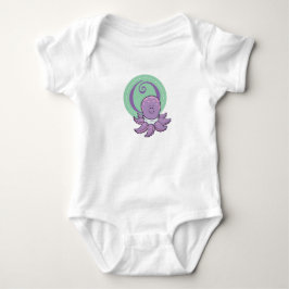 O är för bläckfisk t-shirt