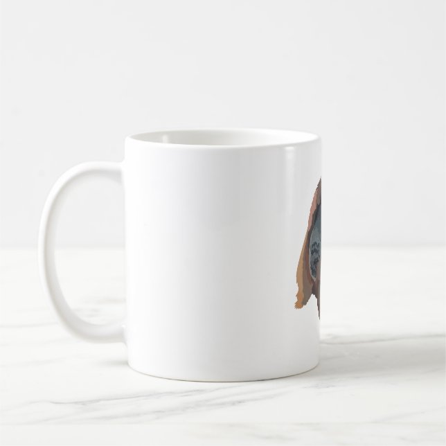 O är för Orangutan Kaffemugg (Vänster)