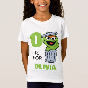 O är för Oscar, Grouch Lägg till ditt namn Tee