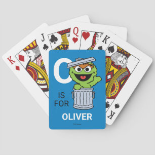 O är för Oscar, Grouch Spelkort