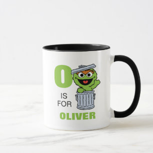 O är för Oscar Sopdykaren Lägg till ditt namn Mugg