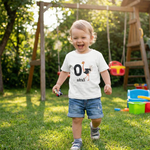 O är för Ostrich: Adsible Alphabet Learning T Shirt