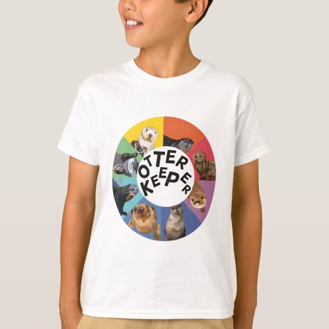 O är för Otter Keeper T Shirt (Framsida)