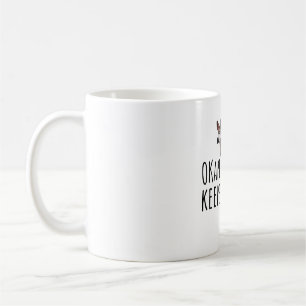 O är till Okapi Keeper Kaffemugg