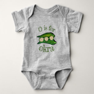 O är till OKRA Southern Food Cooking Plant T Shirt