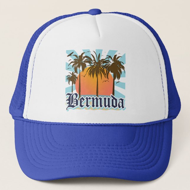 Ö av Bermuda souvenir Keps (Framsida)