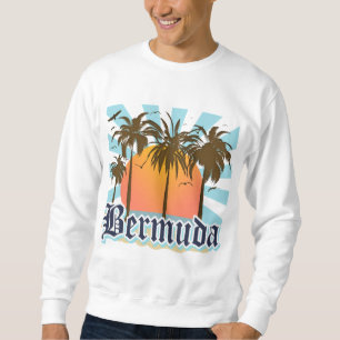 Ö av Bermuda souvenir Lång Ärmad Tröja