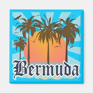 Ö av Bermuda souvenir Magnet