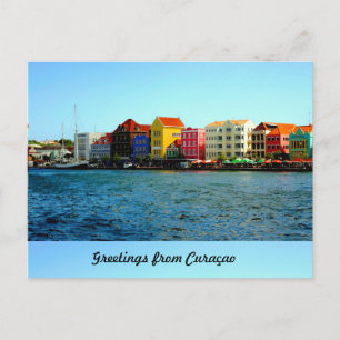 Ö av den Curacao designen vid Admiro Vykort