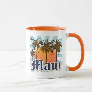 Ö av den Maui Hawaii souvenir Mugg