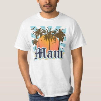 Ö av den Maui Hawaii souvenir T-shirt