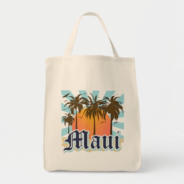 Ö av den Maui Hawaii souvenir Tygkasse (Framsidan)