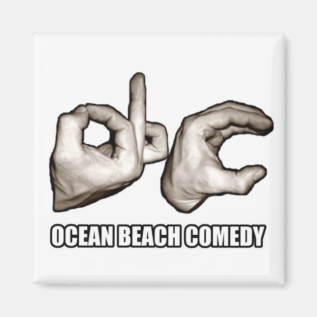 O.B.C. Magnet in White (Framsidan)