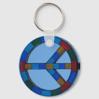 O.B. Fredsteckenets nyckelkedja Nyckelring