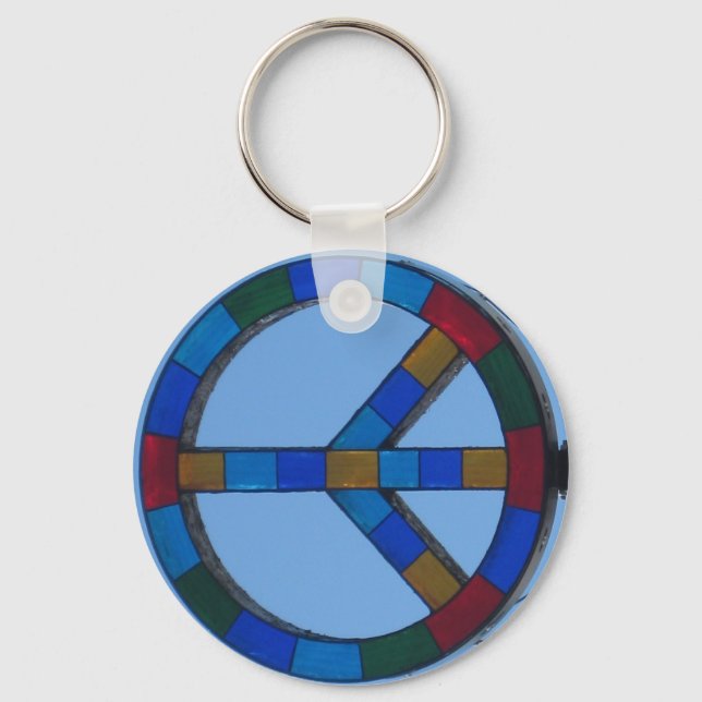 O.B. Fredsteckenets nyckelkedja Nyckelring (Framsida)