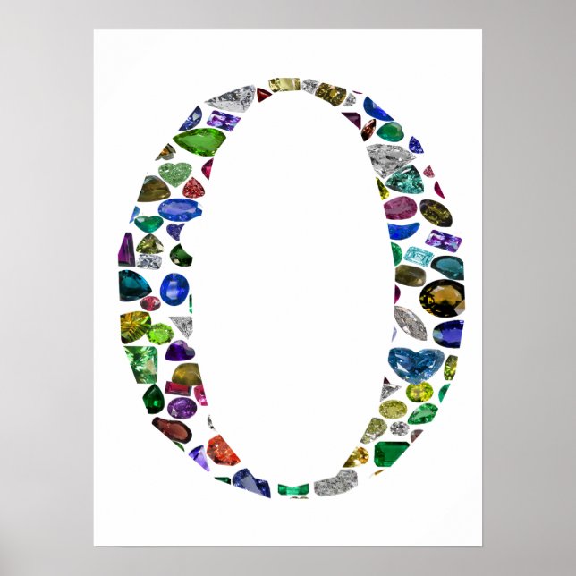 O Brev Monogram Poster (Framsidan)