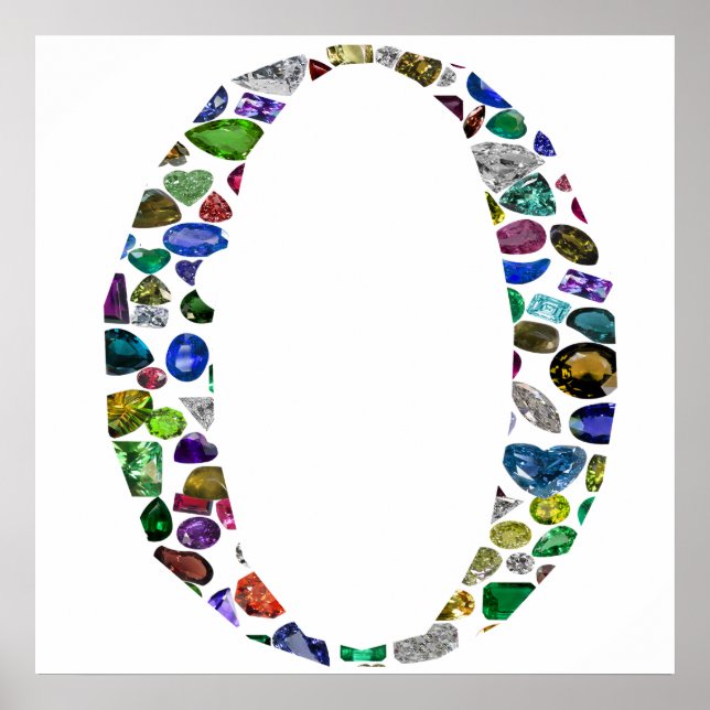 O Brev Monogram Poster (Framsidan)