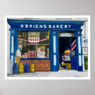 O`Briens bakverk Poster