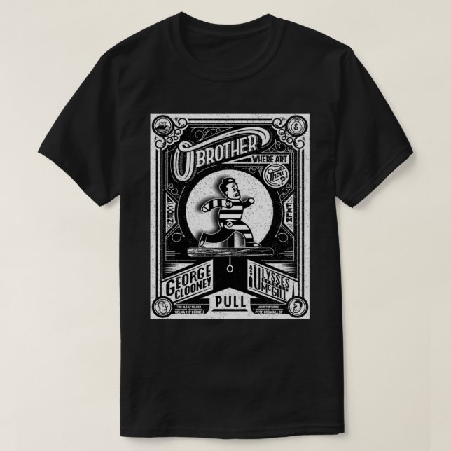 O Brother where you Art (2) T Shirt (Design framsida)
