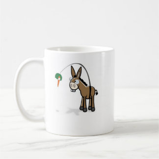 O Burro e a cenoura Kaffemugg