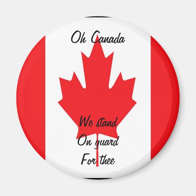 O canada magnet (Framsidan)