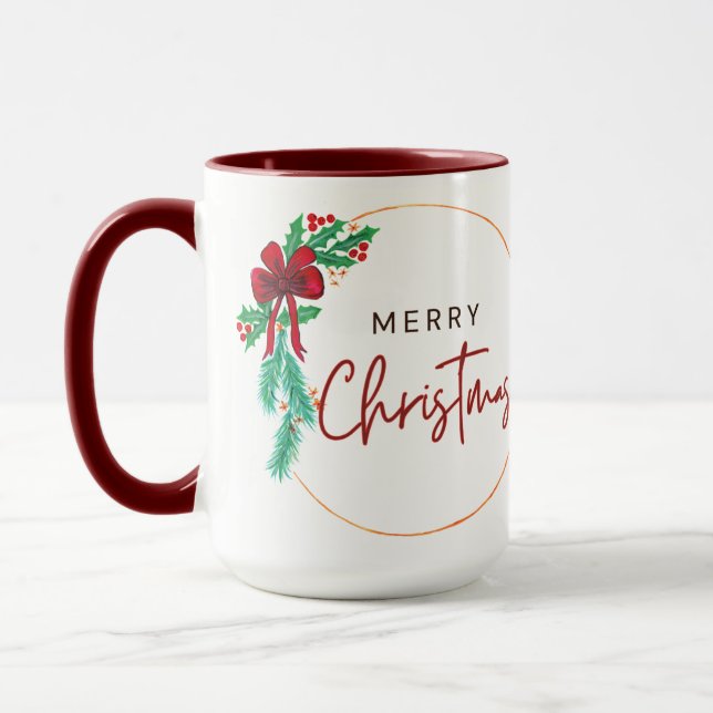 O Come All Ye Faithful | Christian Christmas Mug Mugg (Vänster)