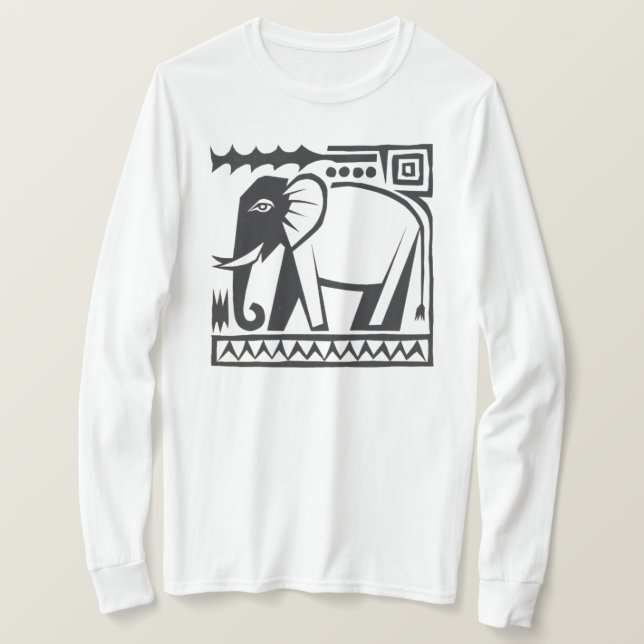 O Elefante T Shirt (Design framsida)