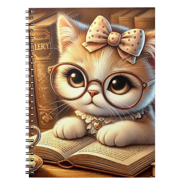 "O Encanto Felino: Guardiões de Mistérios e Carinh Anteckningsbok (Framsidan)