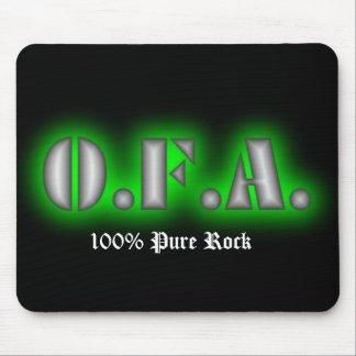 O.F.A. 100% rena Mousepad (svarten) Musmatta