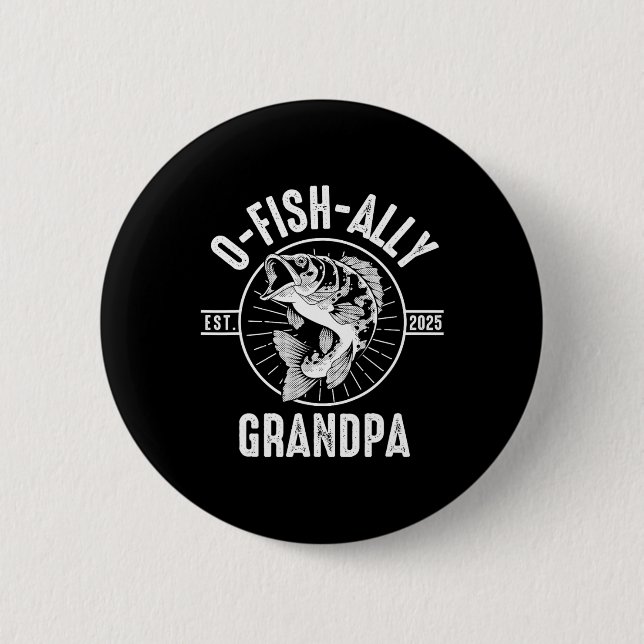 O-fish-ally En Farfar Est 2025  Knapp (Framsida)