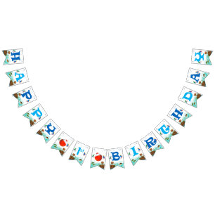 O-fish-ally Little Fishman Fishing Birthday Vimplar