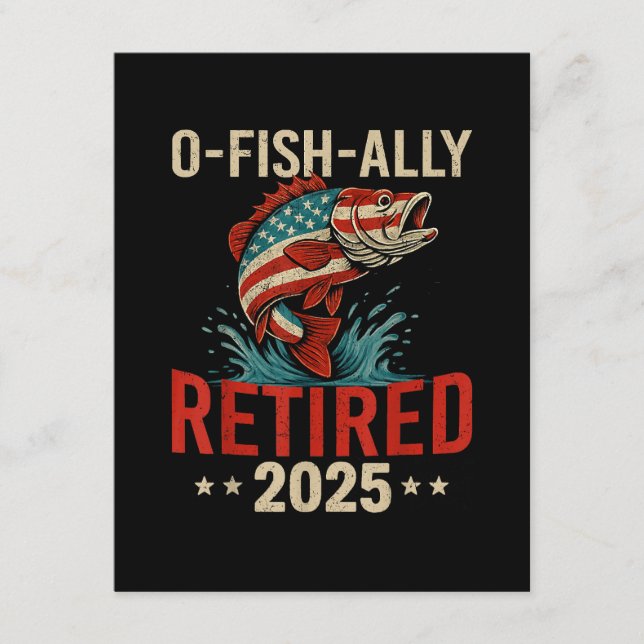 O-Fish-Ally Pensionerad 2025 Fiskeripension  Tilläggskort (Framsida)