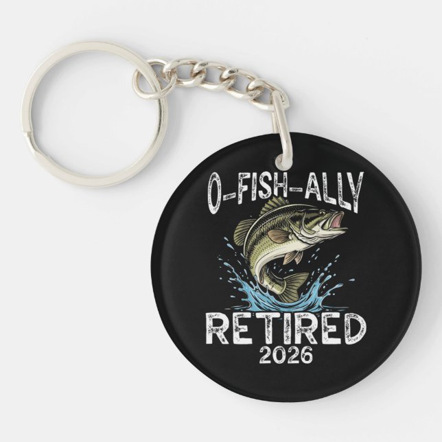 O-Fish-Ally Pensionerad 2026 Humor Roligt (Framsidan)