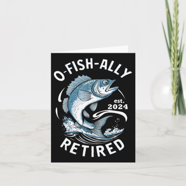 O-fish-ally Redragen 2024 B Fishing Kort (Framsida)