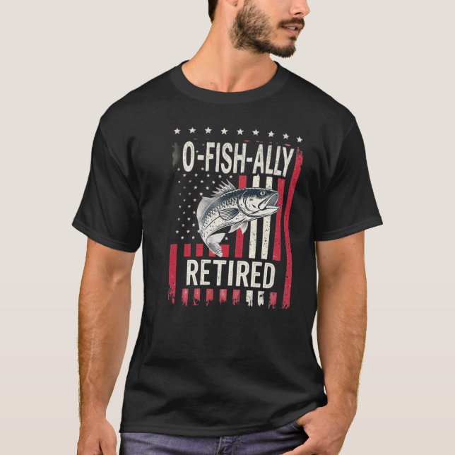 O-Fish-Ally Retrött t-shirt (Framsida)