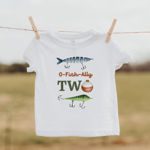 O-Fish-Ally Two Birthday Shirt T