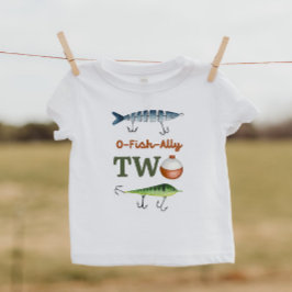O-Fish-Ally Two Birthday Shirt T Shirt