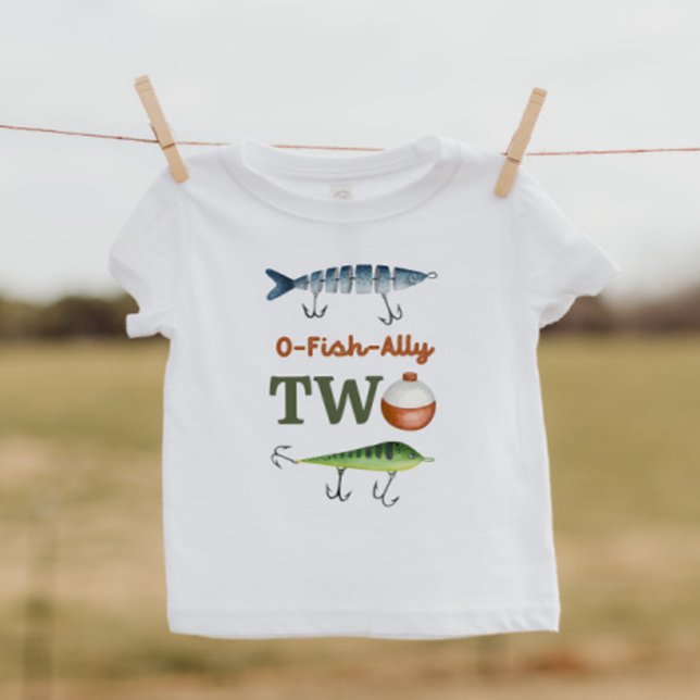 O-Fish-Ally Two Birthday Shirt T Shirt (Skapare uppladdad)