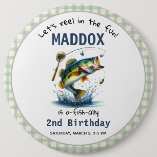 O-Fish-Ally Two Fishing 2nd Birthday Knapp