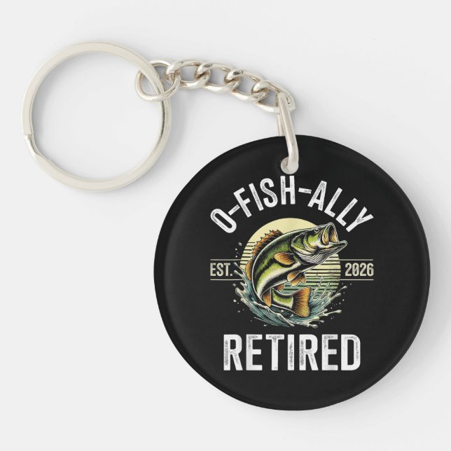 O-Fisk-ally Pensionerad 2026 Fiskare Fiske (Framsidan)
