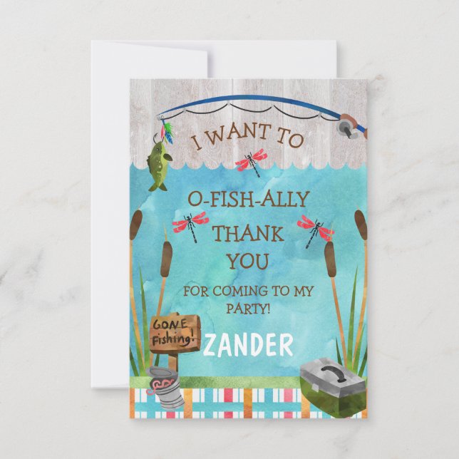 o Fiskar tack för ditt kort (Framsida)