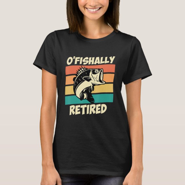 O Fiskpensionsinhängler Pension T Shirt (Framsida)