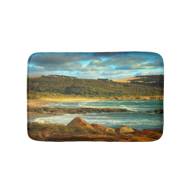 Ö för Flinders för Emita strand |, Tasmania Badrumsmatta (Framsidan)