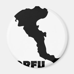 ö för korfucorfu grek magnet