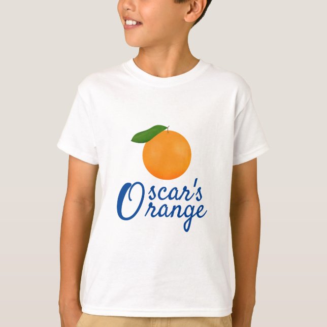 O För Orange och första O T Shirt (Framsida)
